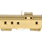 New England Rail HO Scale Brass Boston & Maine Wood Caboose #104000 Series EX/Box