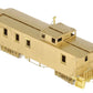 New England Rail HO Scale Brass Boston & Maine Wood Caboose #104000 Series EX/Box