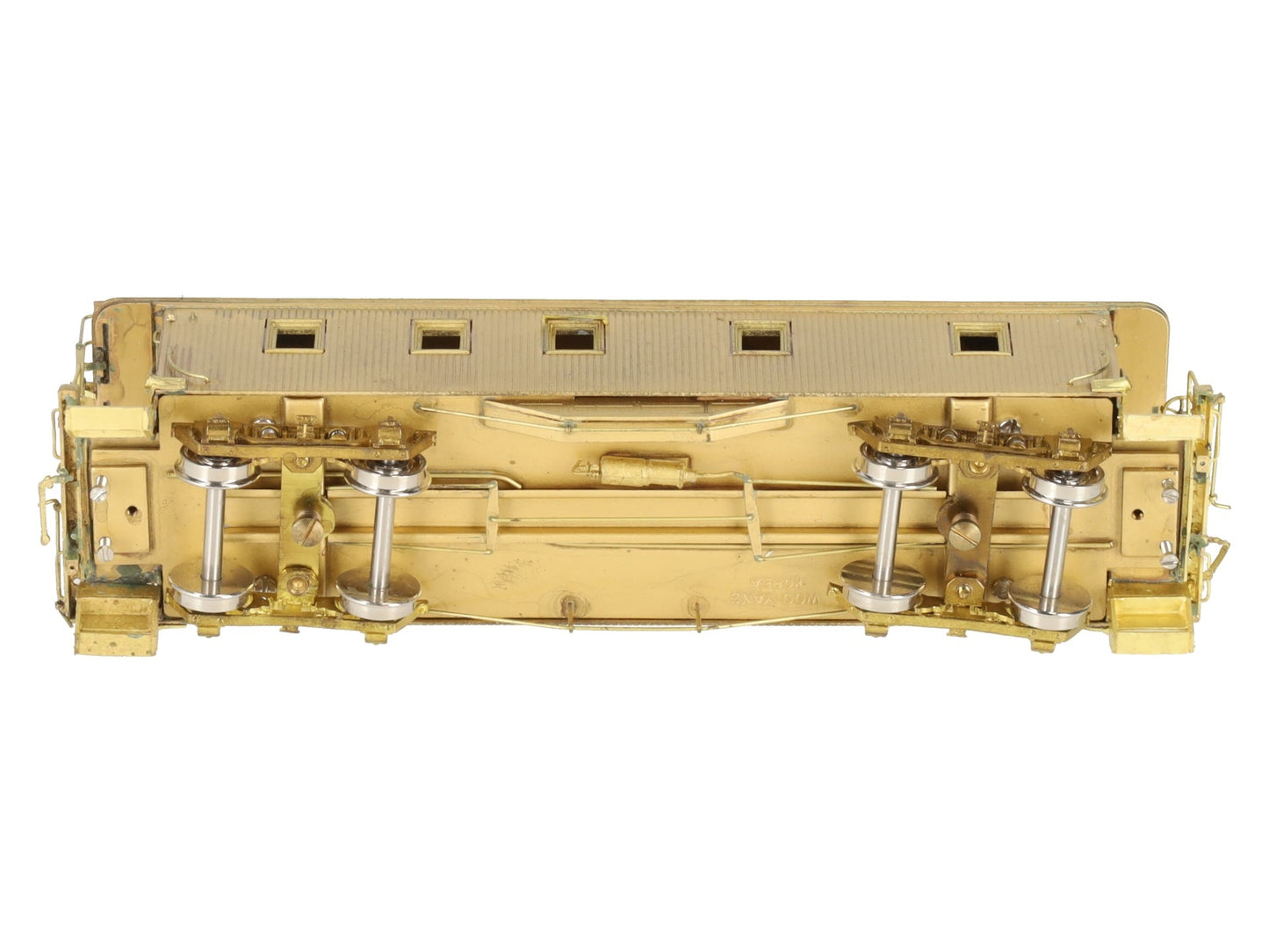 New England Rail Service 104000 HO BRASS B&M Wood Caboose #104000 Series EX/Box