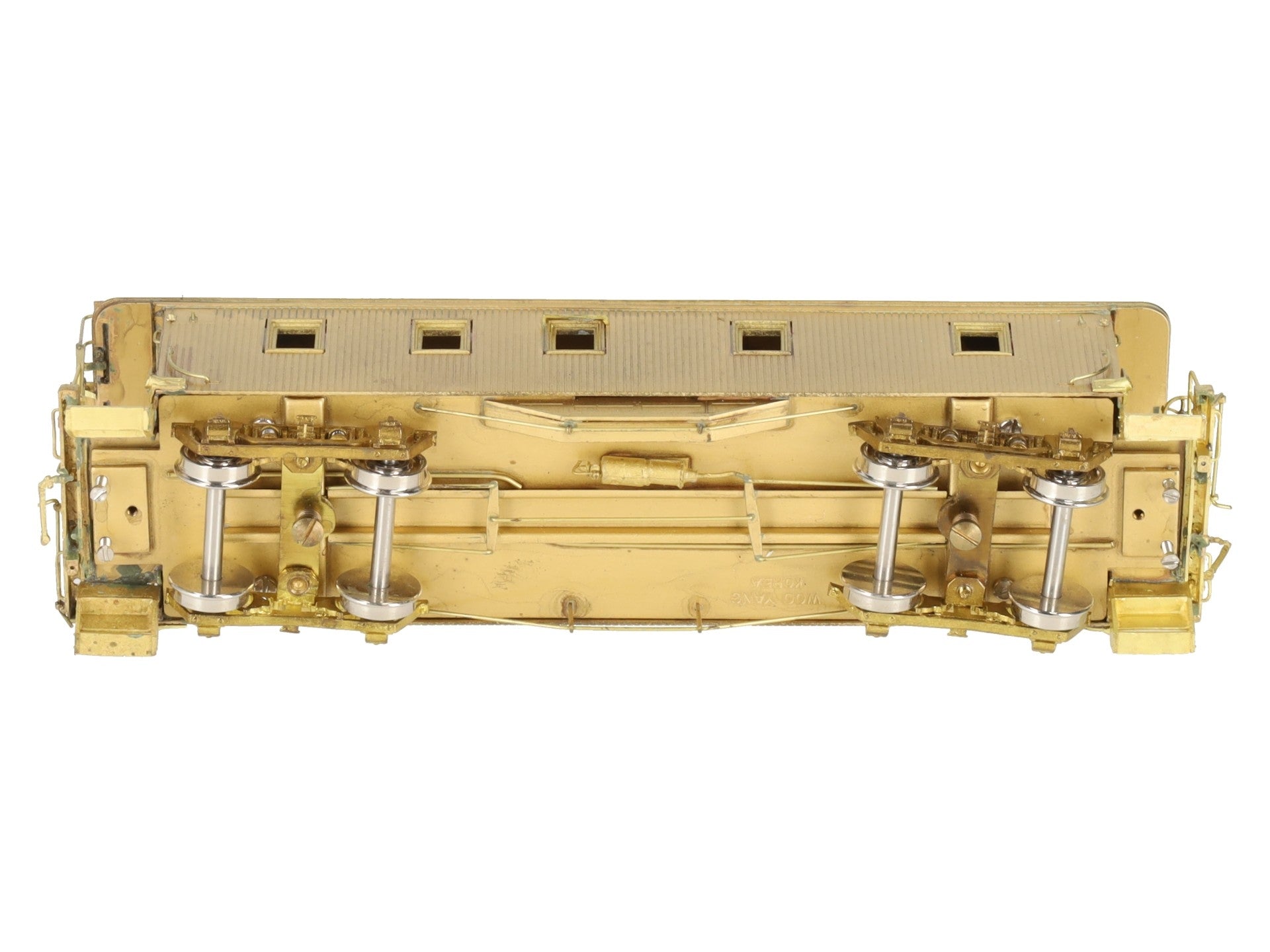 New England Rail Service 104000 HO BRASS B&M Wood Caboose #104000 Series EX/Box