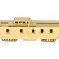 New England Rail Service 104000 HO BRASS B&M Wood Caboose #104000 Series EX/Box