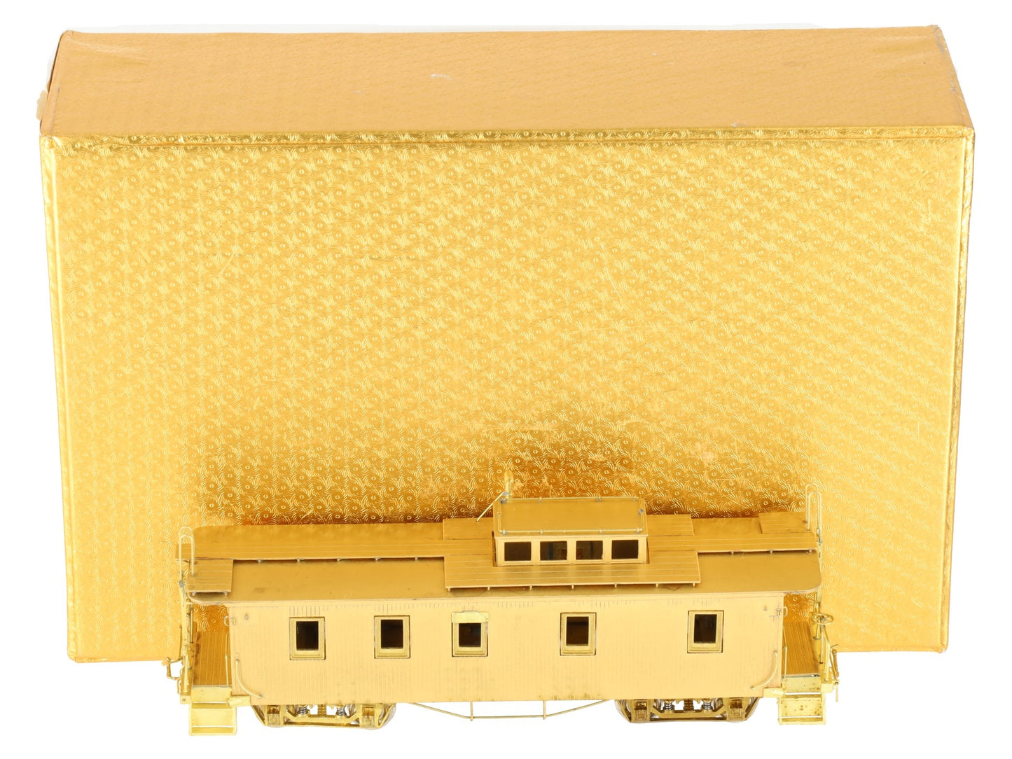 New England Rail Service 104000 HO BRASS B&M Wood Caboose #104000 Series EX/Box