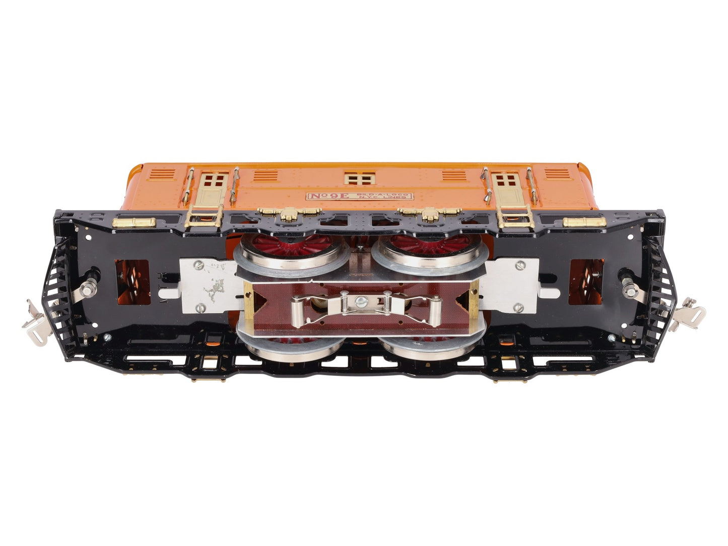 MTH 9E Standard Gauge Orange Electric Engine EX