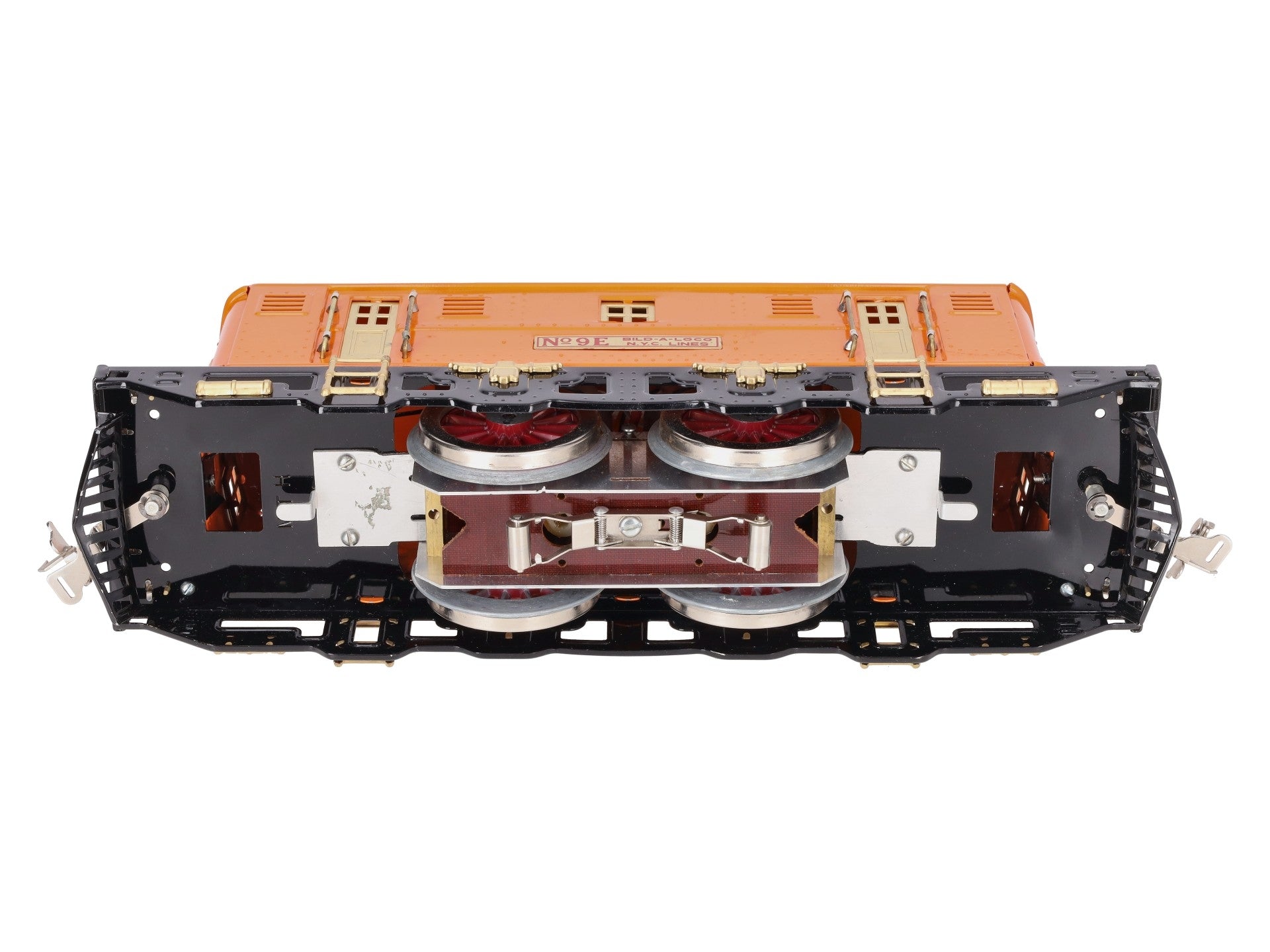 MTH 9E Standard Gauge Orange Electric Engine EX