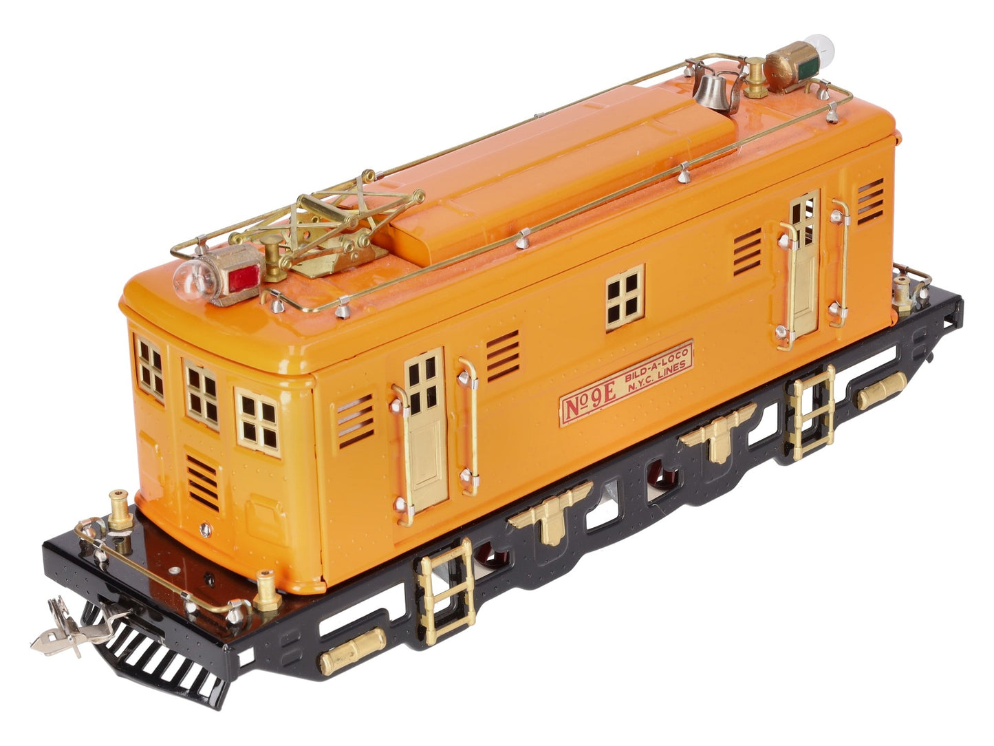 MTH 9E Standard Gauge Orange Electric Engine EX