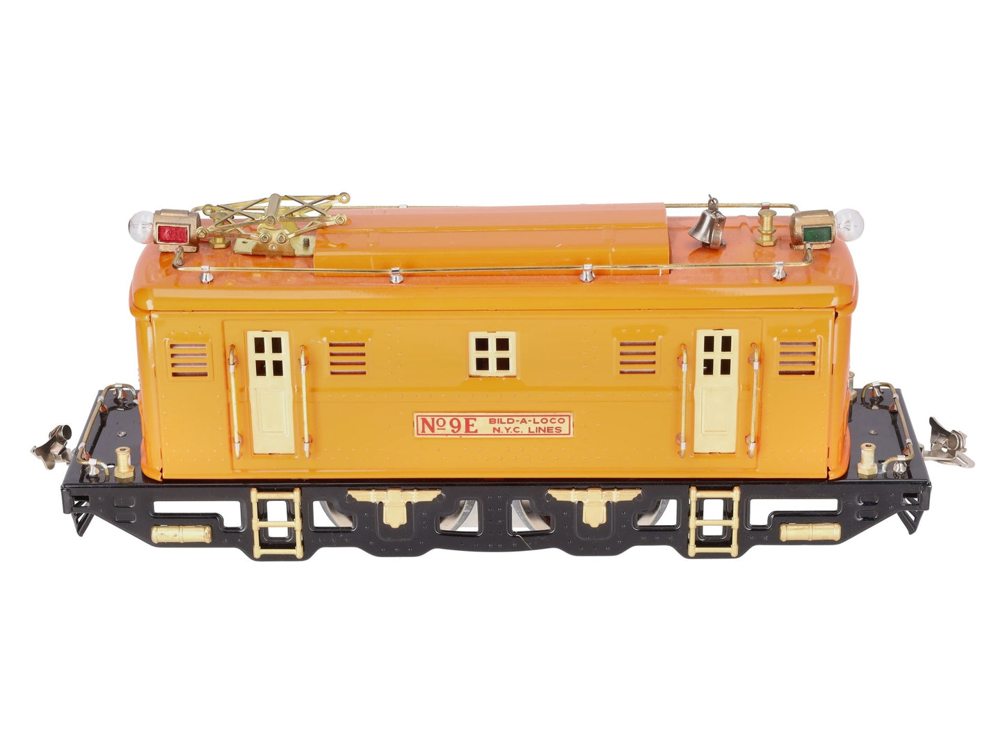 MTH 9E Standard Gauge Orange Electric Engine EX