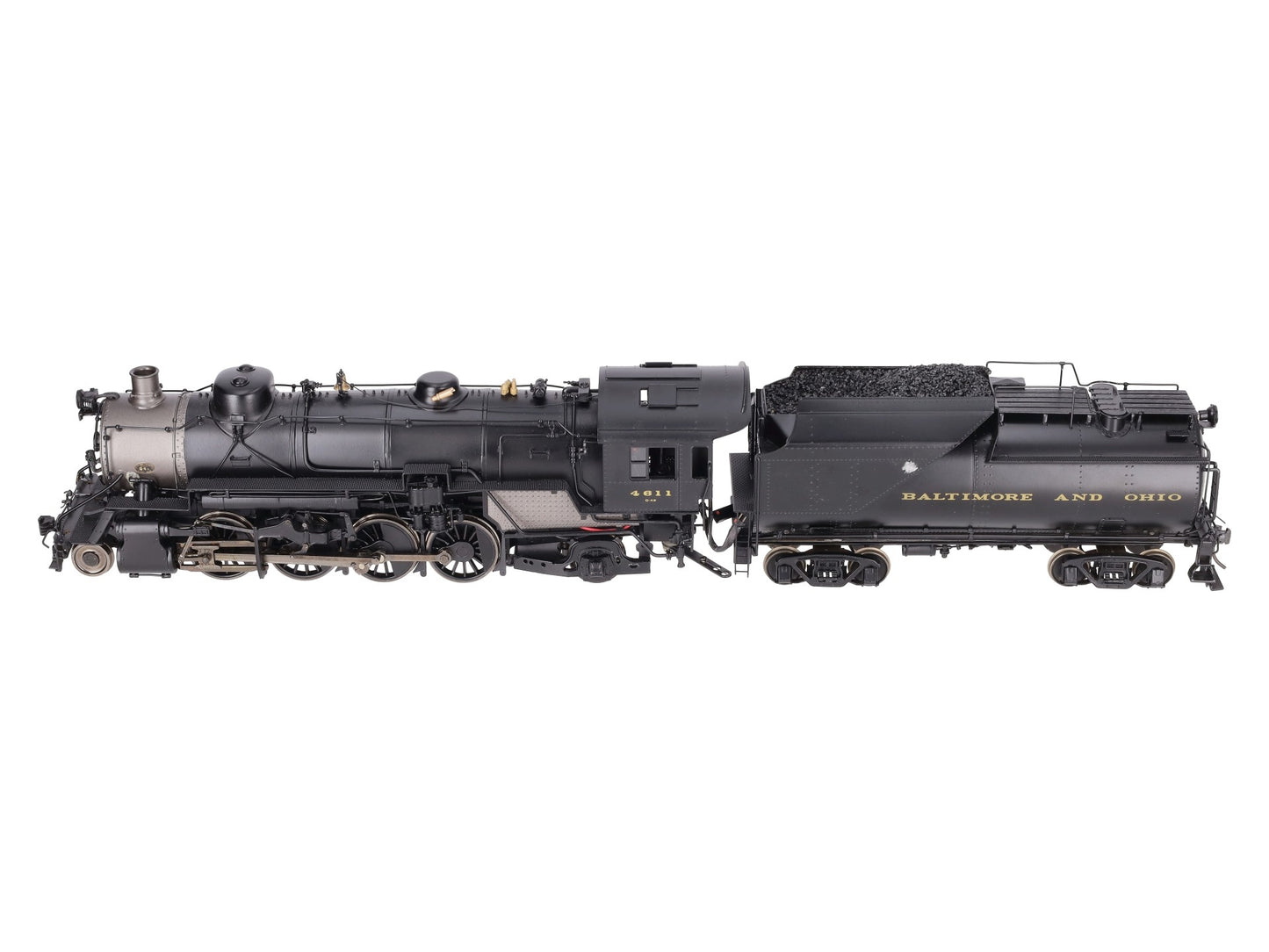 Sunset Models O 2-Rail BRASS B&O Q-4B 2-8-2 Mikado Steam Loco & Tender #4611 EX/Box