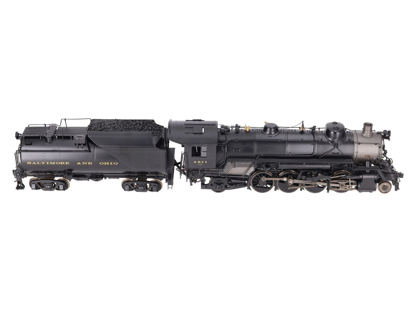 Sunset Models O 2-Rail BRASS B&O Q-4B 2-8-2 Mikado Steam Loco & Tender #4611 EX/Box