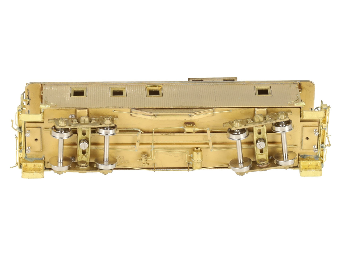 HO Scale Brass Boston & Maine Wood Caboose #104000 Series EX/Box