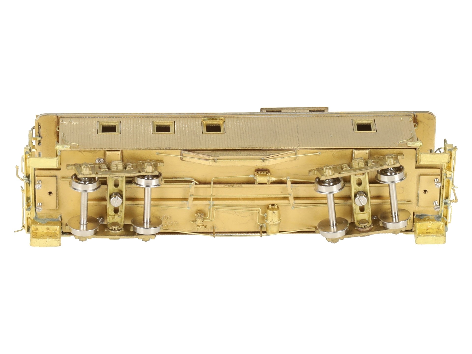 HO Scale Brass Boston & Maine Wood Caboose #104000 Series EX/Box