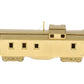 HO Scale Brass Boston & Maine Wood Caboose #104000 Series EX/Box