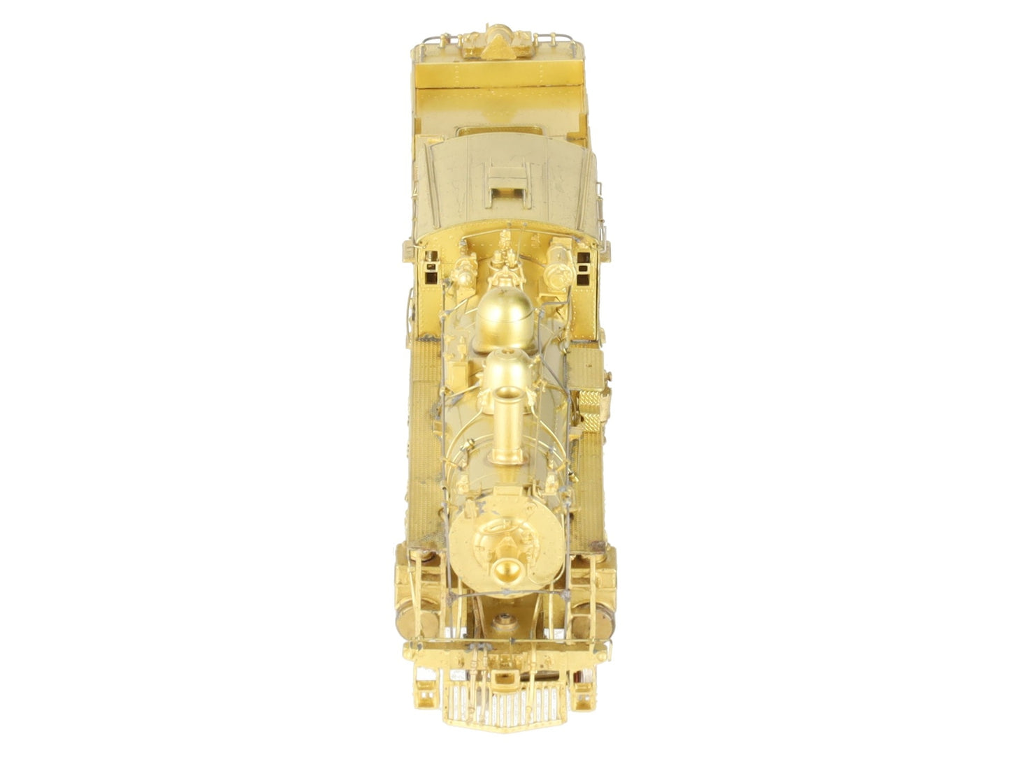 Overland 1514 HO Brass B&M B-15 2-6-0 W/ road Pilot Locomotive & Tender EX/Box