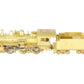 Overland 1514 HO Brass B&M B-15 2-6-0 W/ road Pilot Locomotive & Tender EX/Box