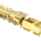 Overland 1514 HO Brass B&M B-15 2-6-0 W/ road Pilot Locomotive & Tender EX/Box
