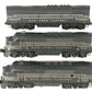Lionel 2354 Vintage O New York Central F-3 ABA Diesel Locomotives Set VG