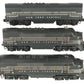 Lionel 2354 Vintage O New York Central F-3 ABA Diesel Locomotives Set VG