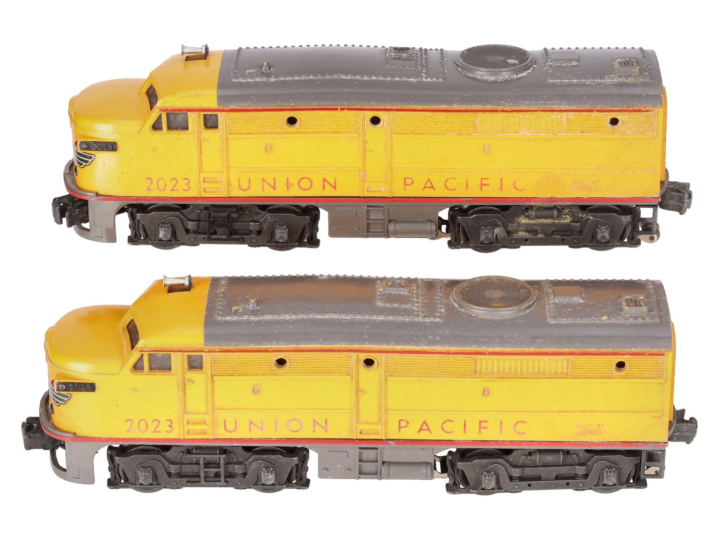 Lionel 2023 Vintage O Union Pacific Alco AA Diesel Locomotive Set VG