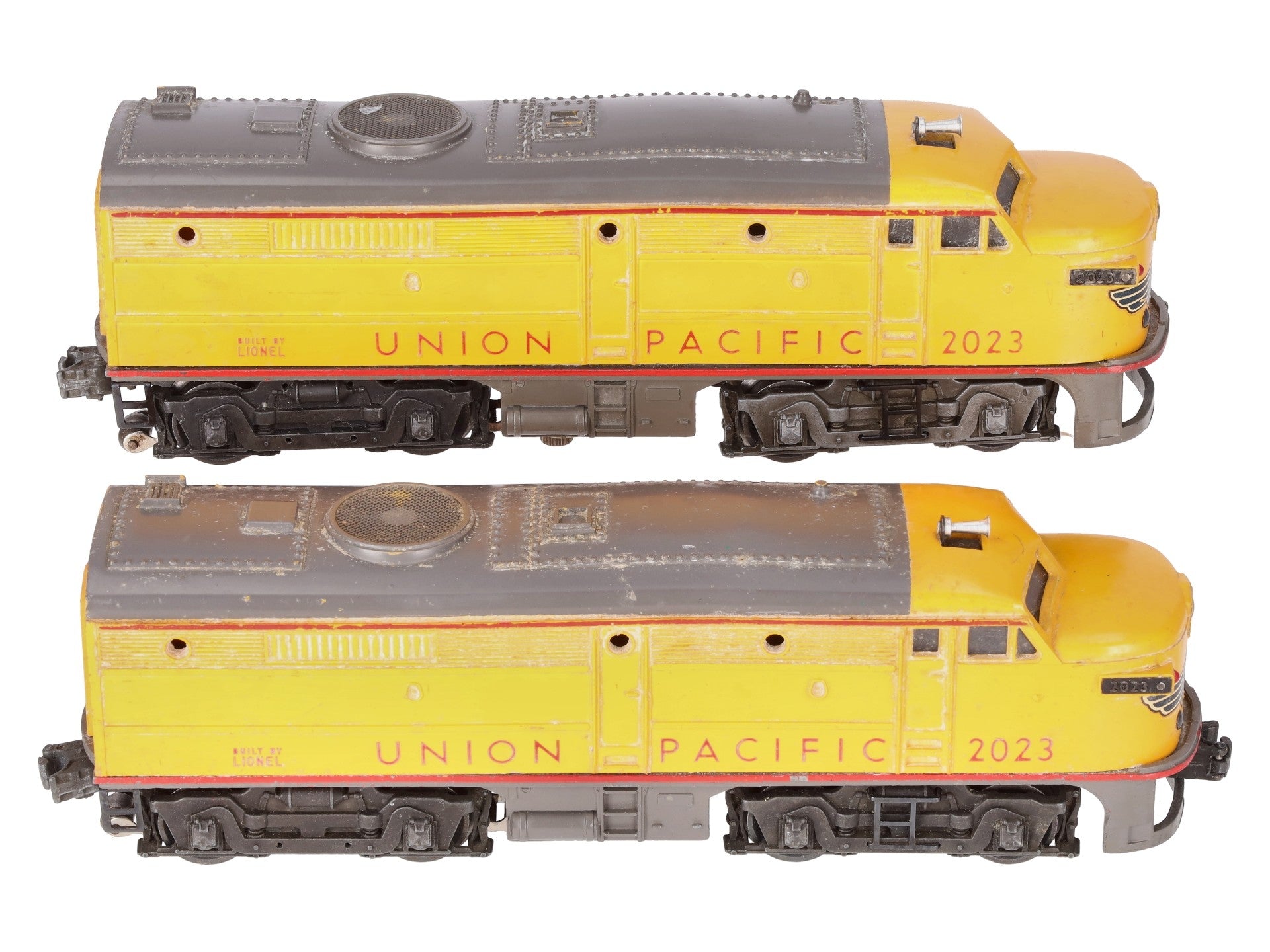 Lionel 2023 Vintage O Union Pacific Alco AA Diesel Locomotive Set VG