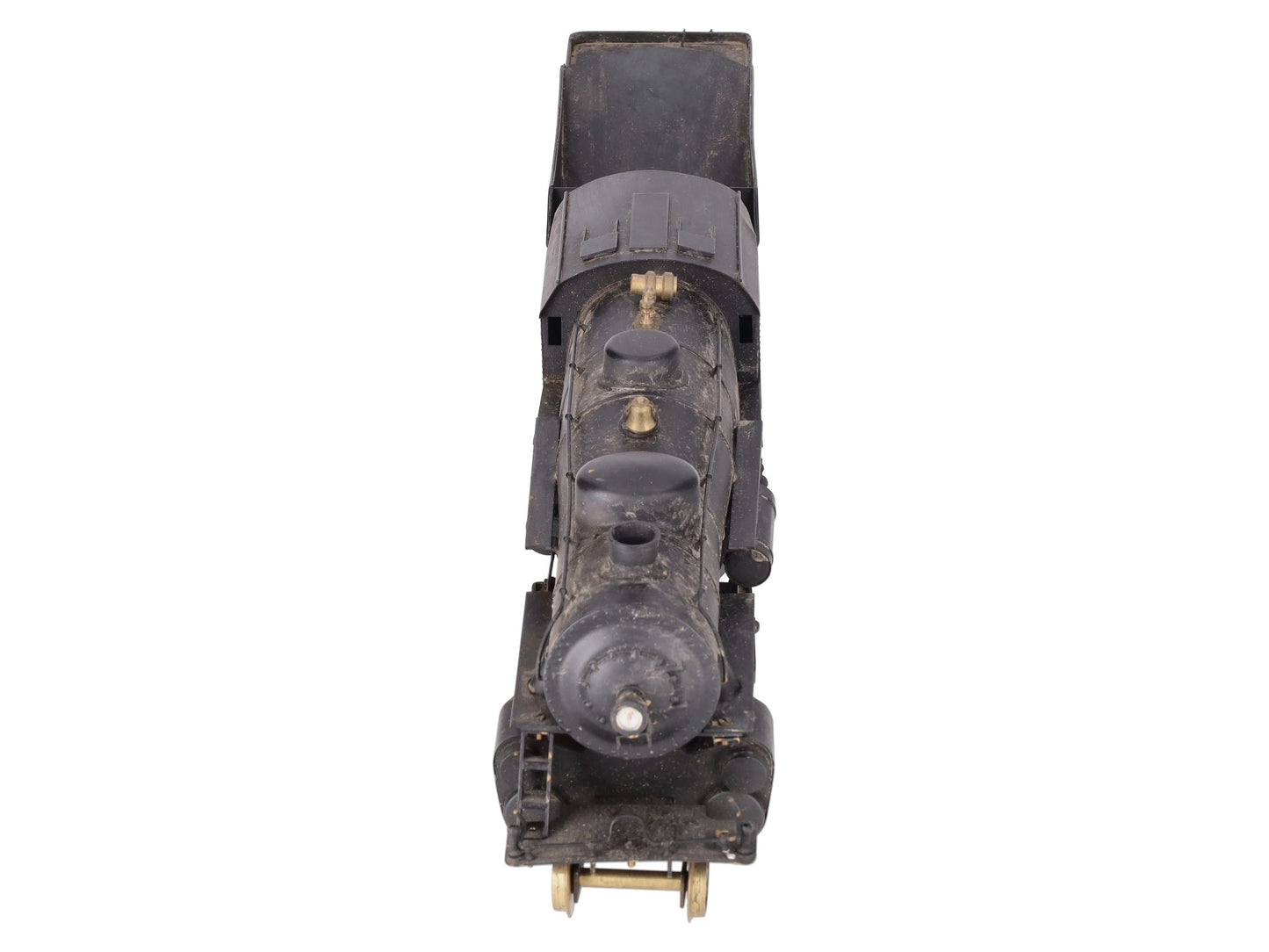 Brass O Gauge 2-Rail 4-4-2 Atlantic Locomotive And Tender VG