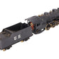 Brass O Gauge 2-Rail 4-4-2 Atlantic Locomotive And Tender VG