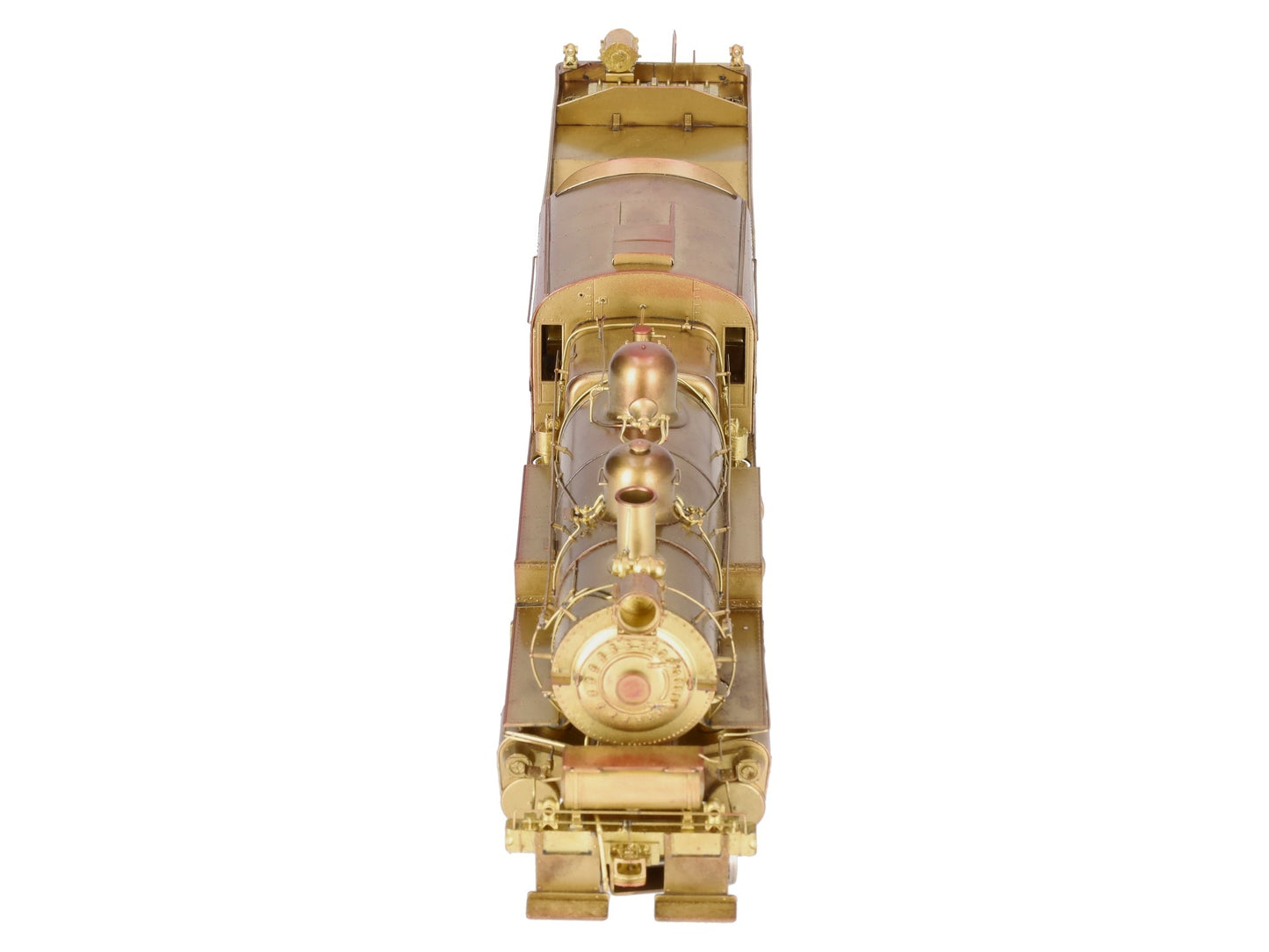 Westside Model O Brass PRR H-6sb 2-8-0 Steam Engine & Tender (2-Rail)- Unpainted EX/Box