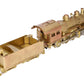 Westside Model O Brass PRR H-6sb 2-8-0 Steam Engine & Tender (2-Rail)- Unpainted EX/Box
