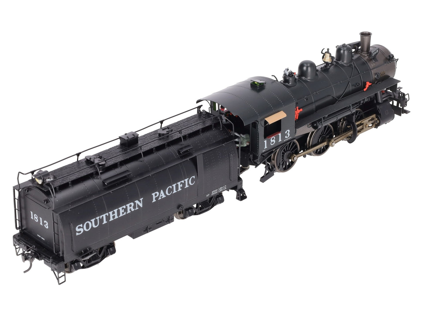 Sunset Models O Brass SP Mogul M-9 2-6-0 Steam Loco & Whaleback Tender #1813- 2R LN/Box
