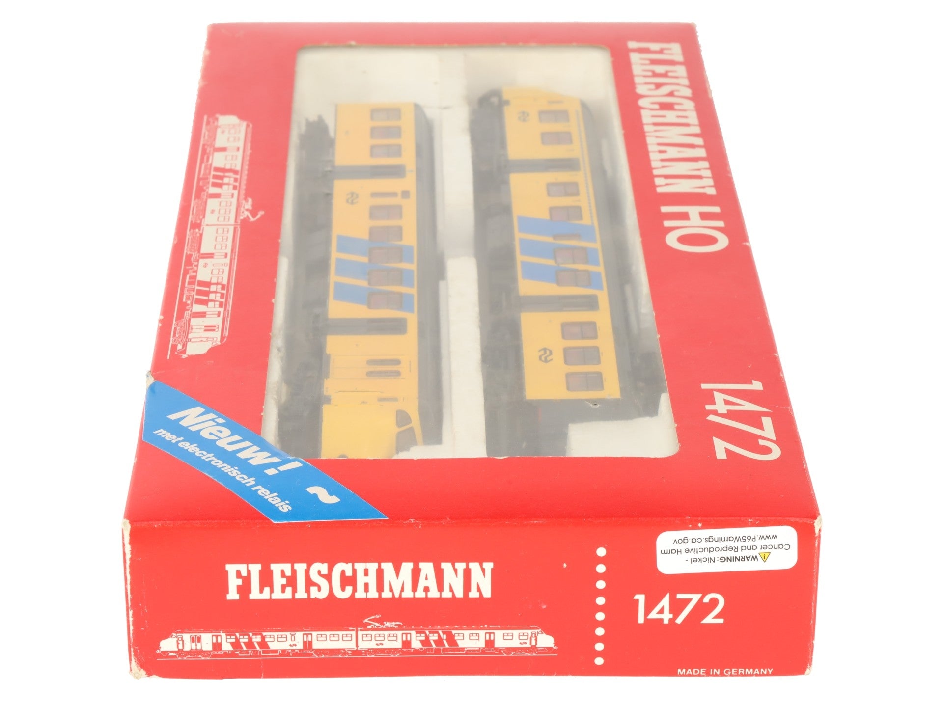 Fleischmann 1472 HO Dutch Railways NS MAT 64' Electric Passenger Locomotive #942 VG/Box