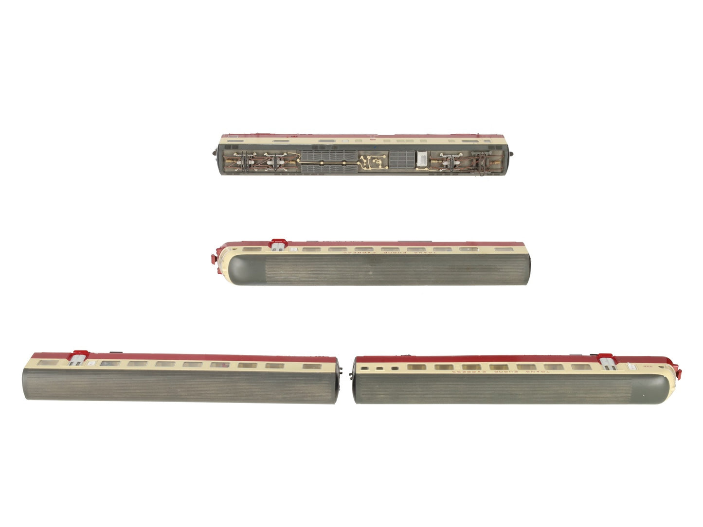Lima 149812 HO Trans Europ Express Diesel 4-Car Passenger Set VG/Box
