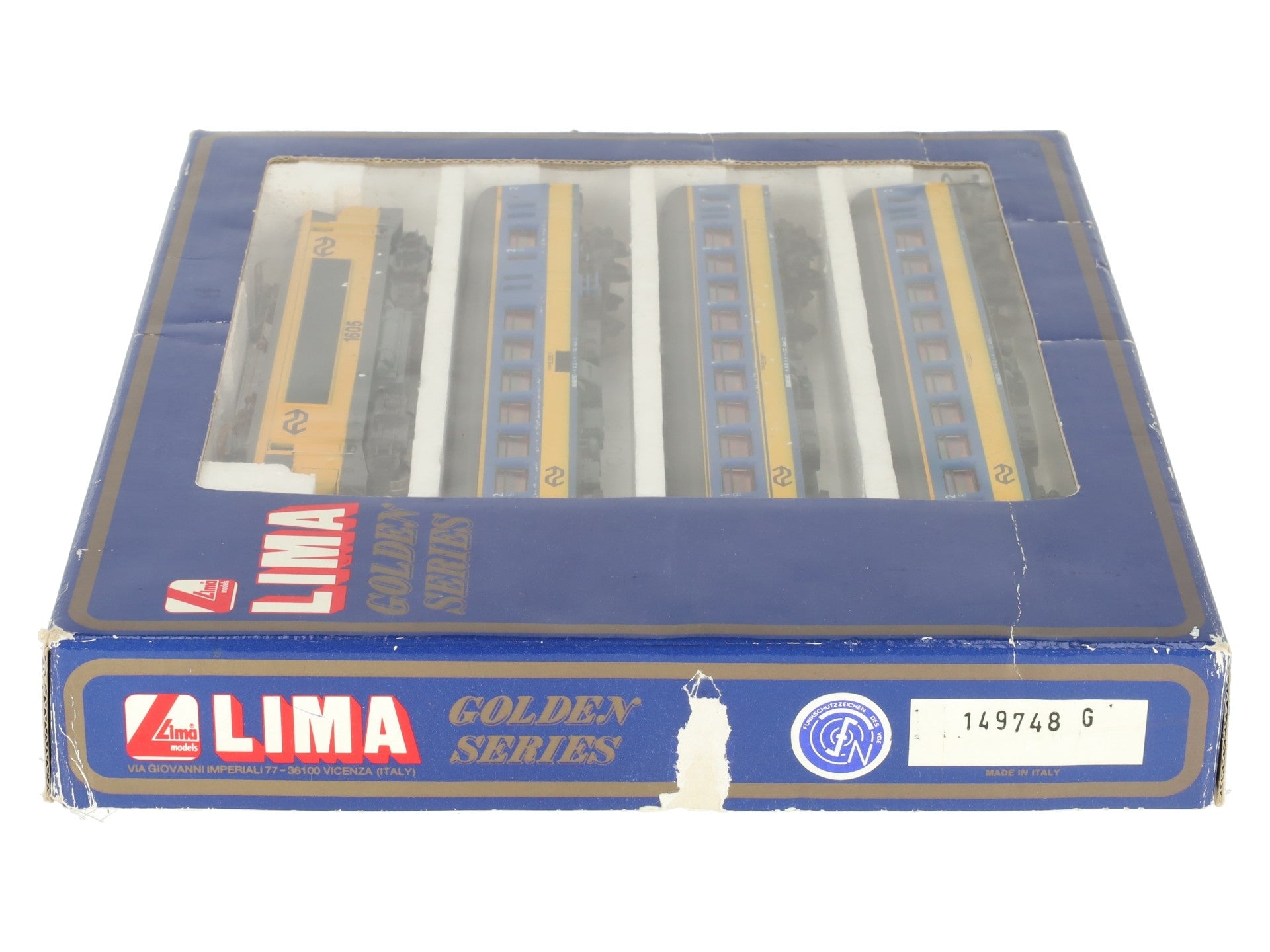 Lima 149748 HO Scale NS Dutch Railways Electric Train Set (Set of 4) EX/Box