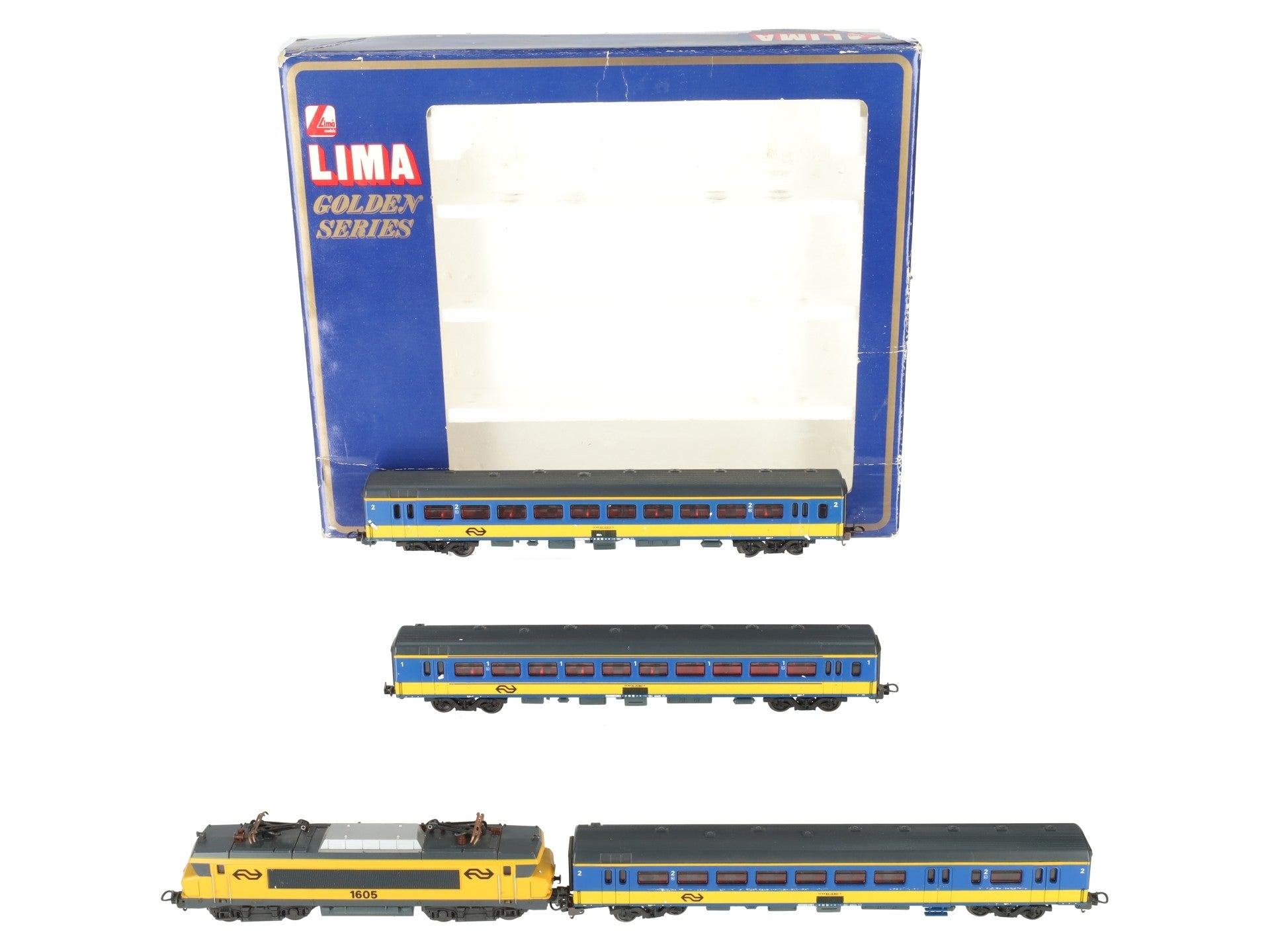 Lima 149748 HO Scale NS Dutch Railways Electric Train Set (Set of 4) EX/Box