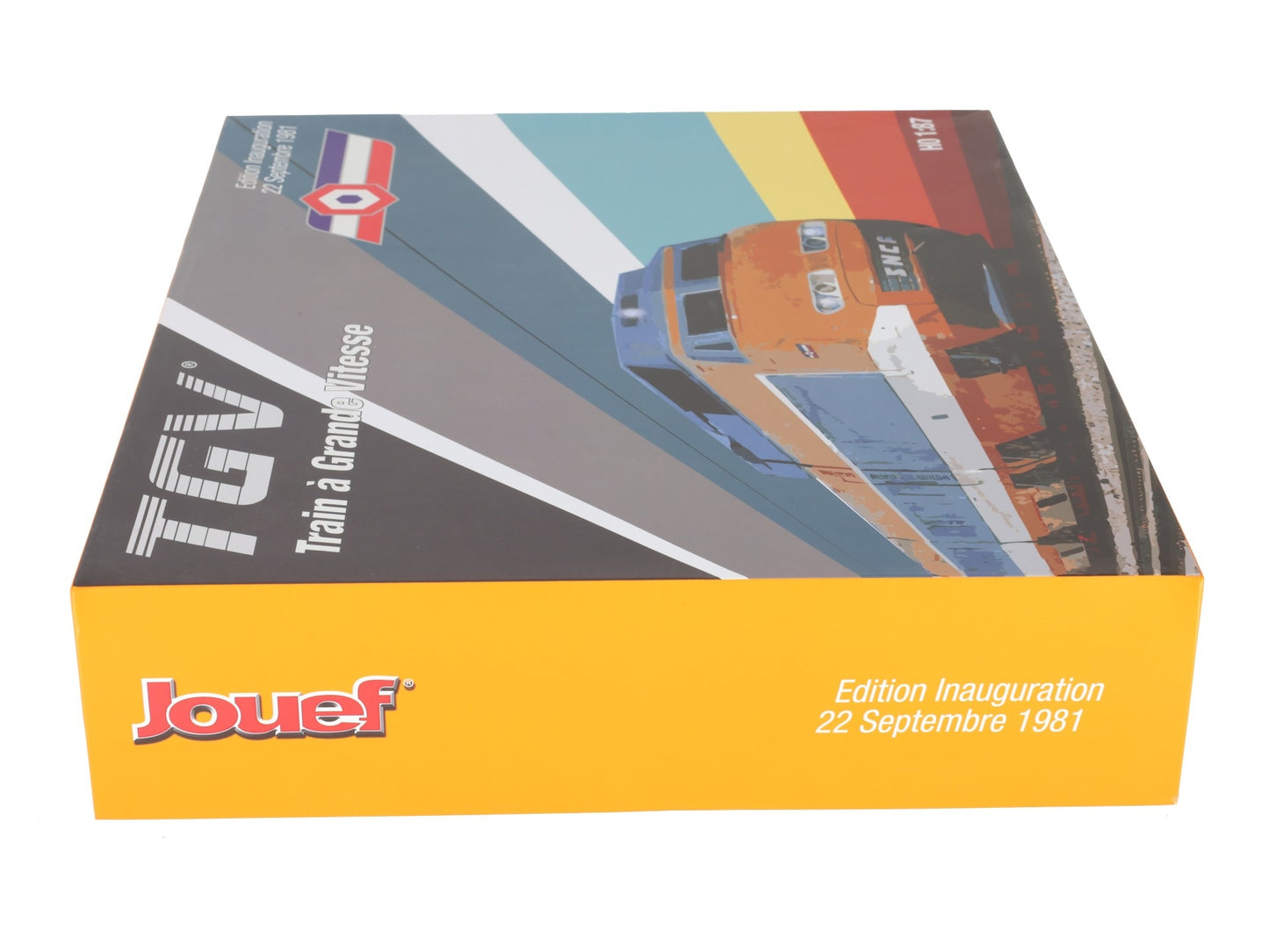 Jouef HJ2425S HO TGV Inauguration Edition Electric Passenger 4-Unit Set EX/Box