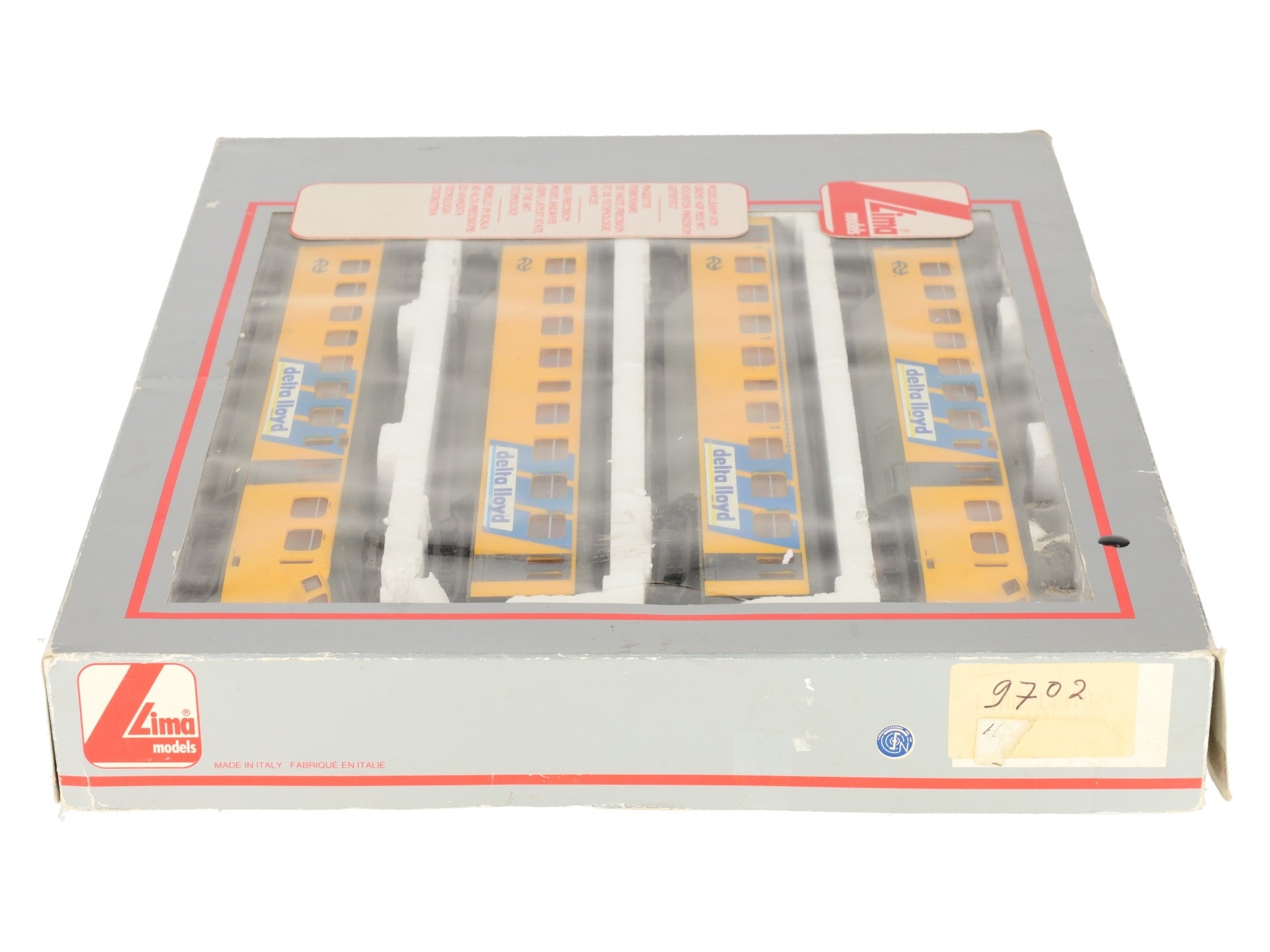 Lima HO Scale Custom Delta Lloyd Electric Locomotive Set (Set of 4) VG/Box