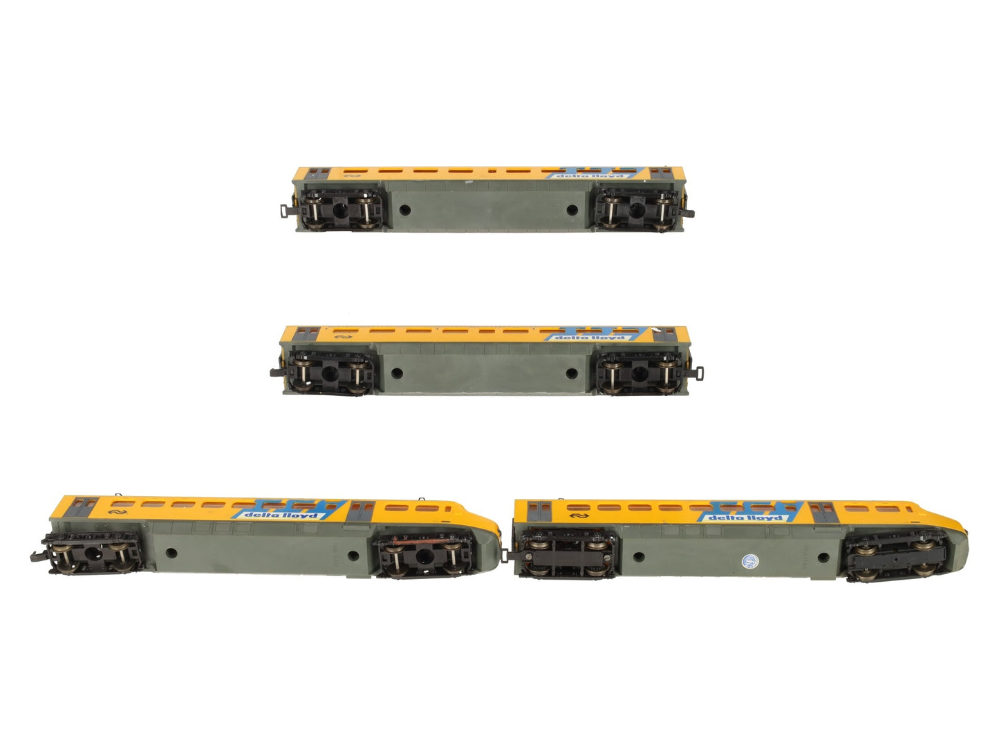 Lima HO Scale Custom Delta Lloyd Electric Locomotive Set (Set of 4) VG/Box
