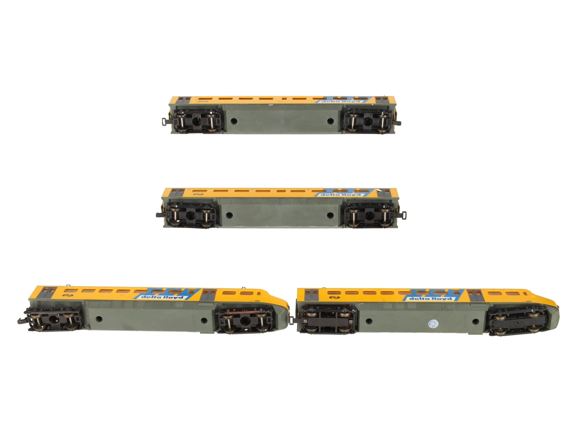 Lima HO Scale Custom Delta Lloyd Electric Locomotive Set (Set of 4) VG/Box
