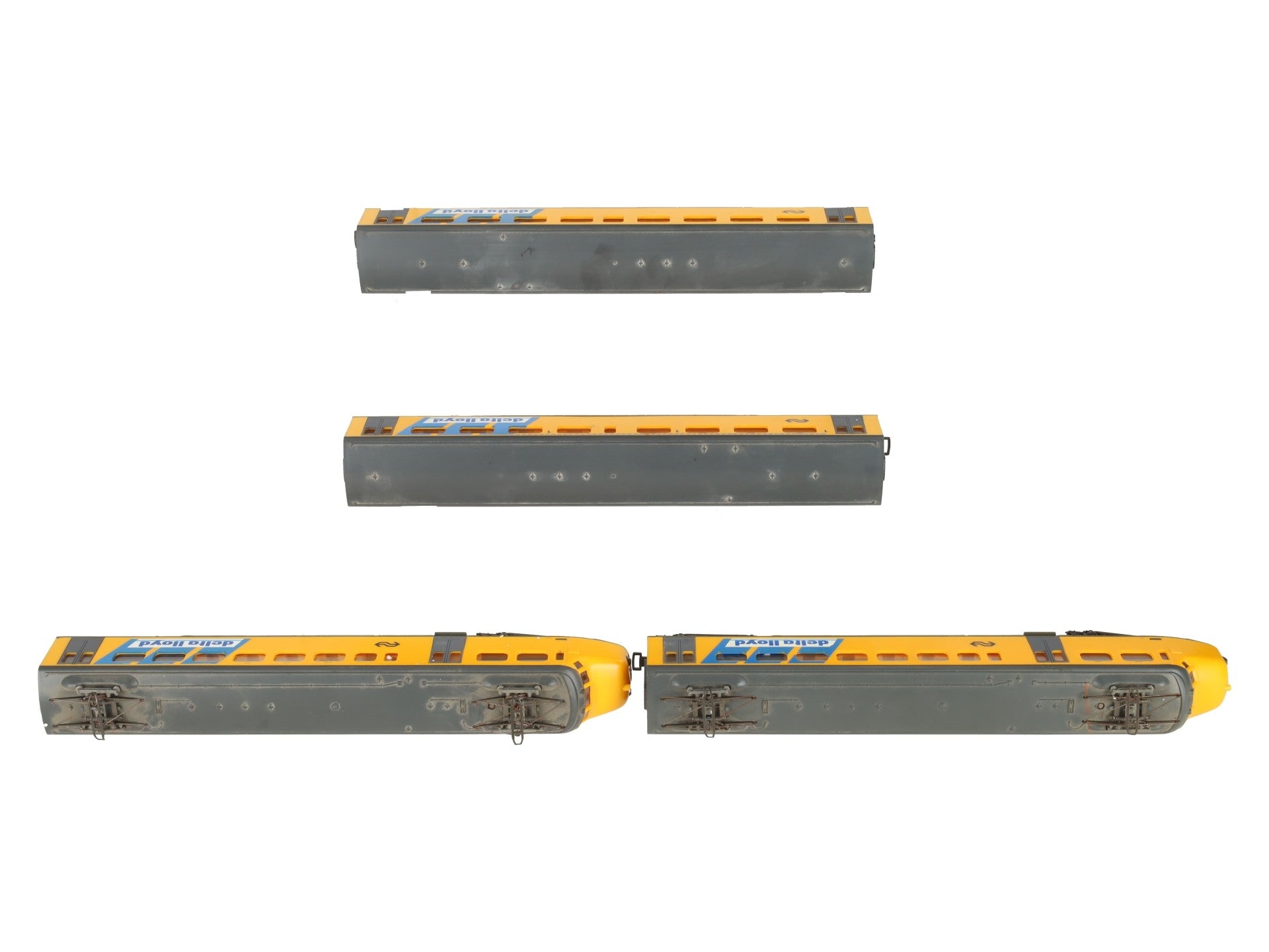Lima HO Scale Custom Delta Lloyd Electric Locomotive Set (Set of 4) VG/Box