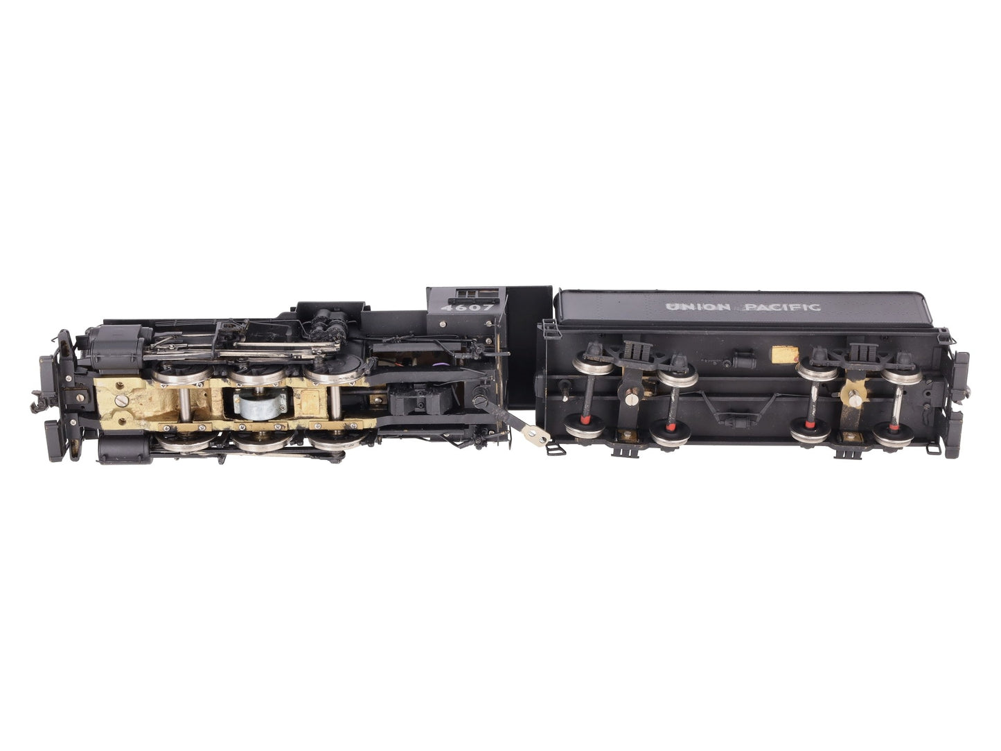 Sunset Models O Brass UP USRA 0-6-0 Steam Switcher Engine & Tender #4607- 2-Rail EX/Box