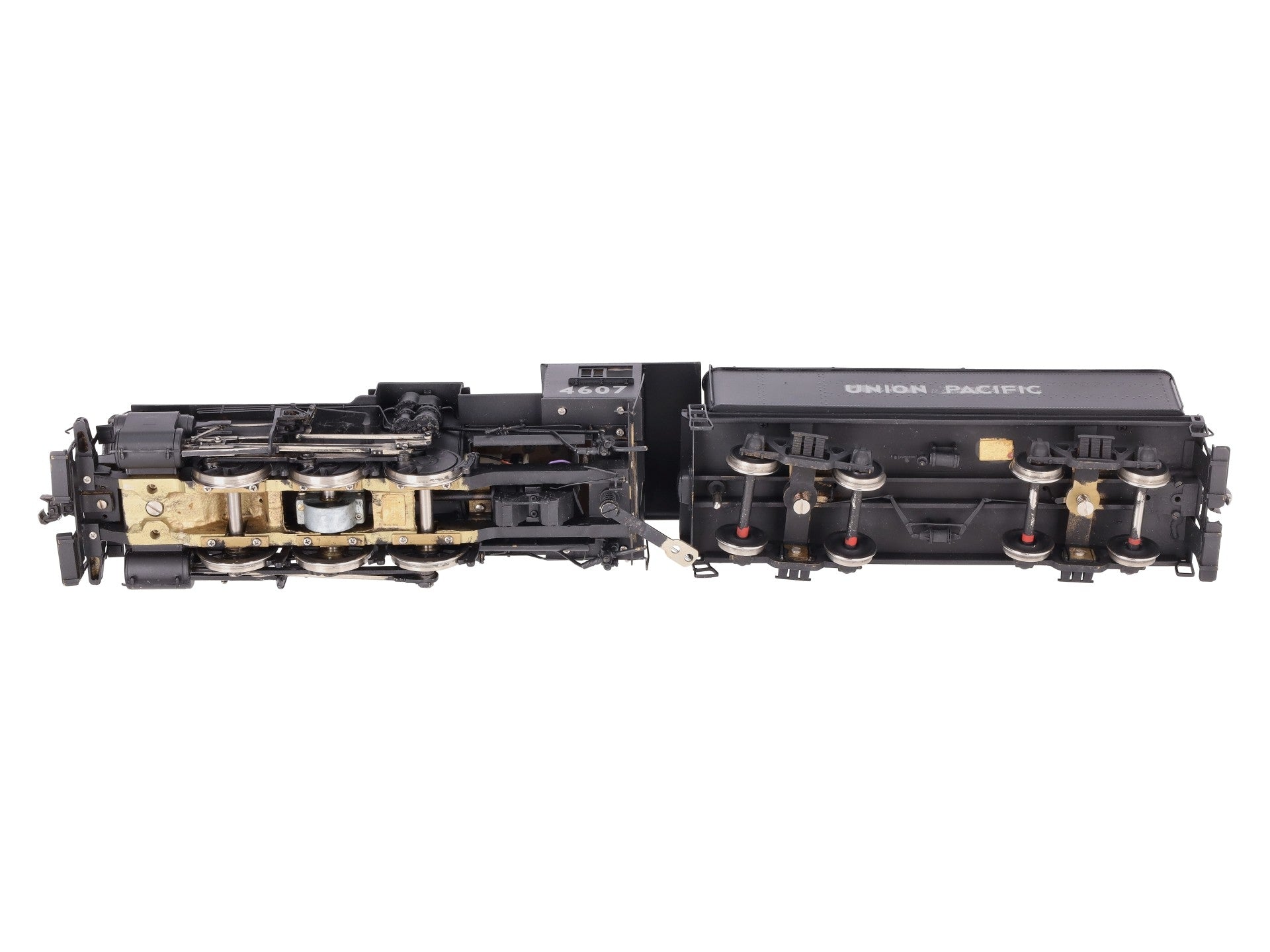 Sunset Models O Brass UP USRA 0-6-0 Steam Switcher Engine & Tender #4607- 2-Rail EX/Box