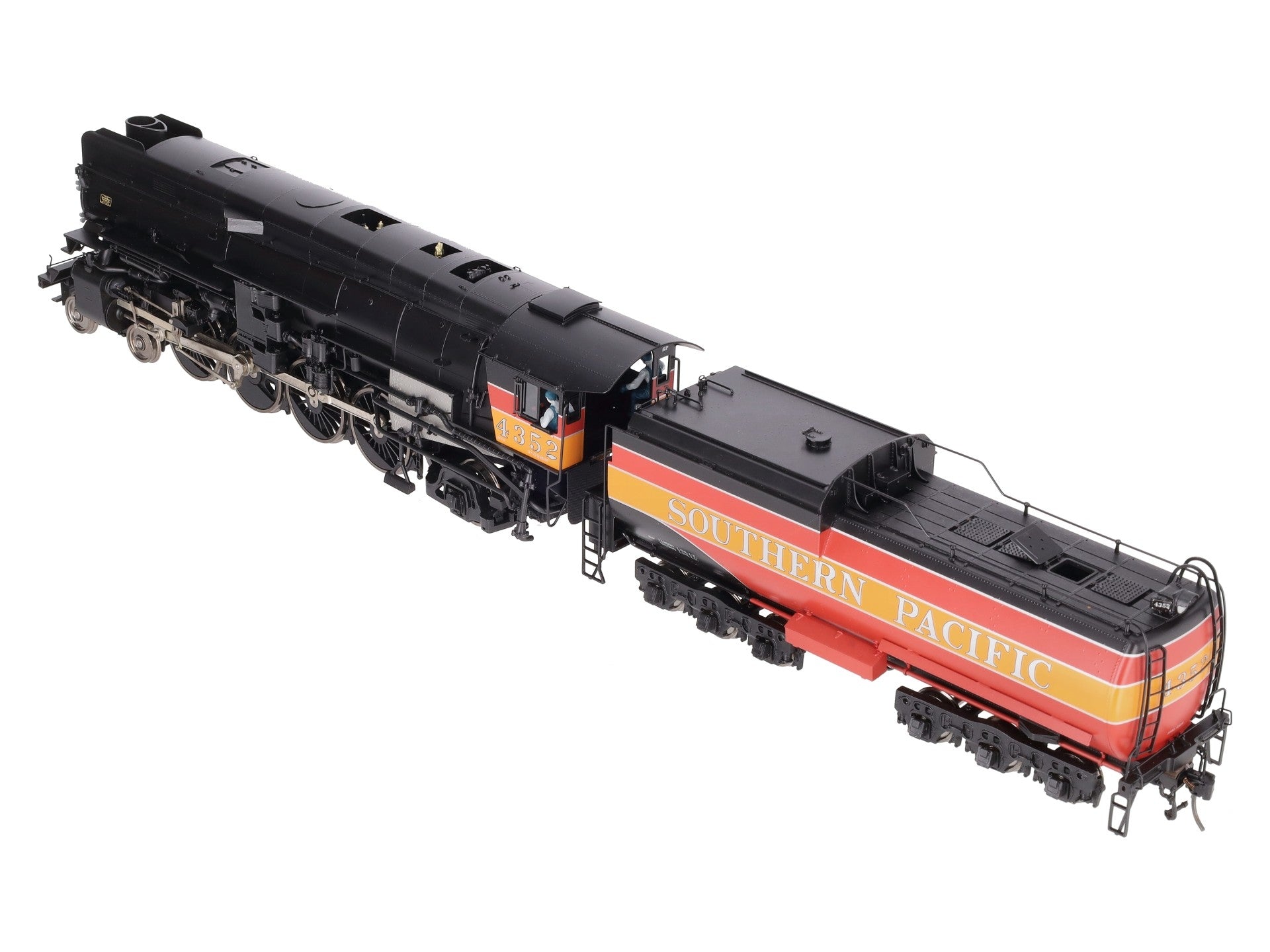 Sunset Models O Brass SP (Daylight) MT4/5 4-8-2 Steam Engine & Tender #4352 - 2R LN/Box