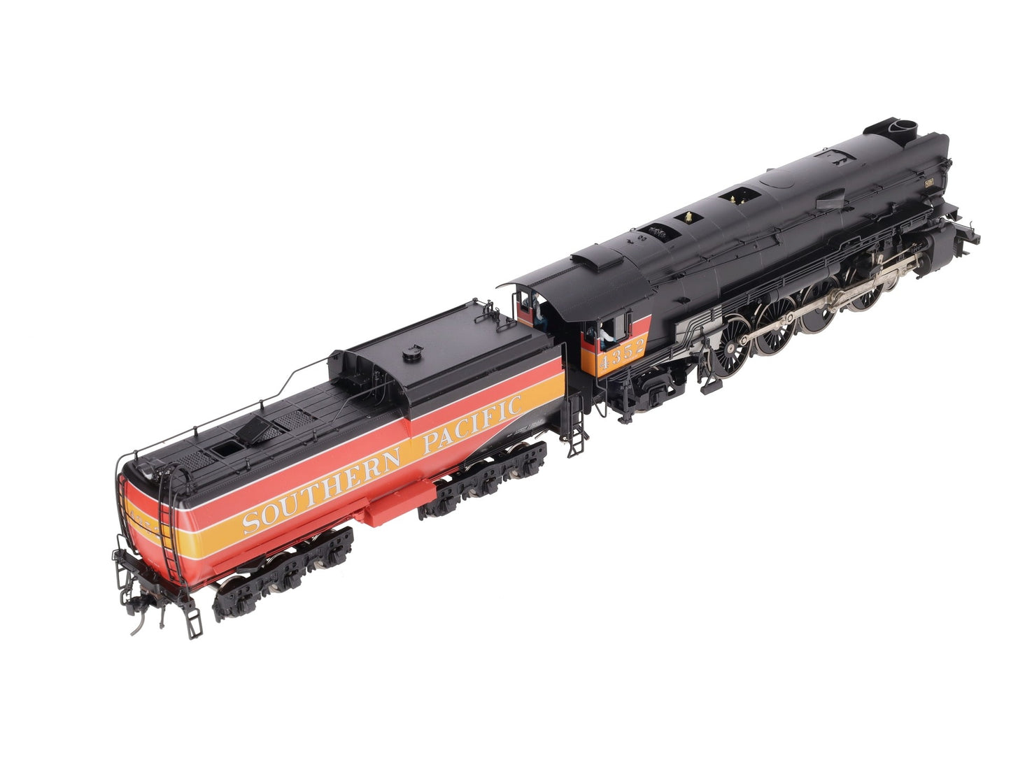 Sunset Models O Brass SP (Daylight) MT4/5 4-8-2 Steam Engine & Tender #4352 - 2R LN/Box