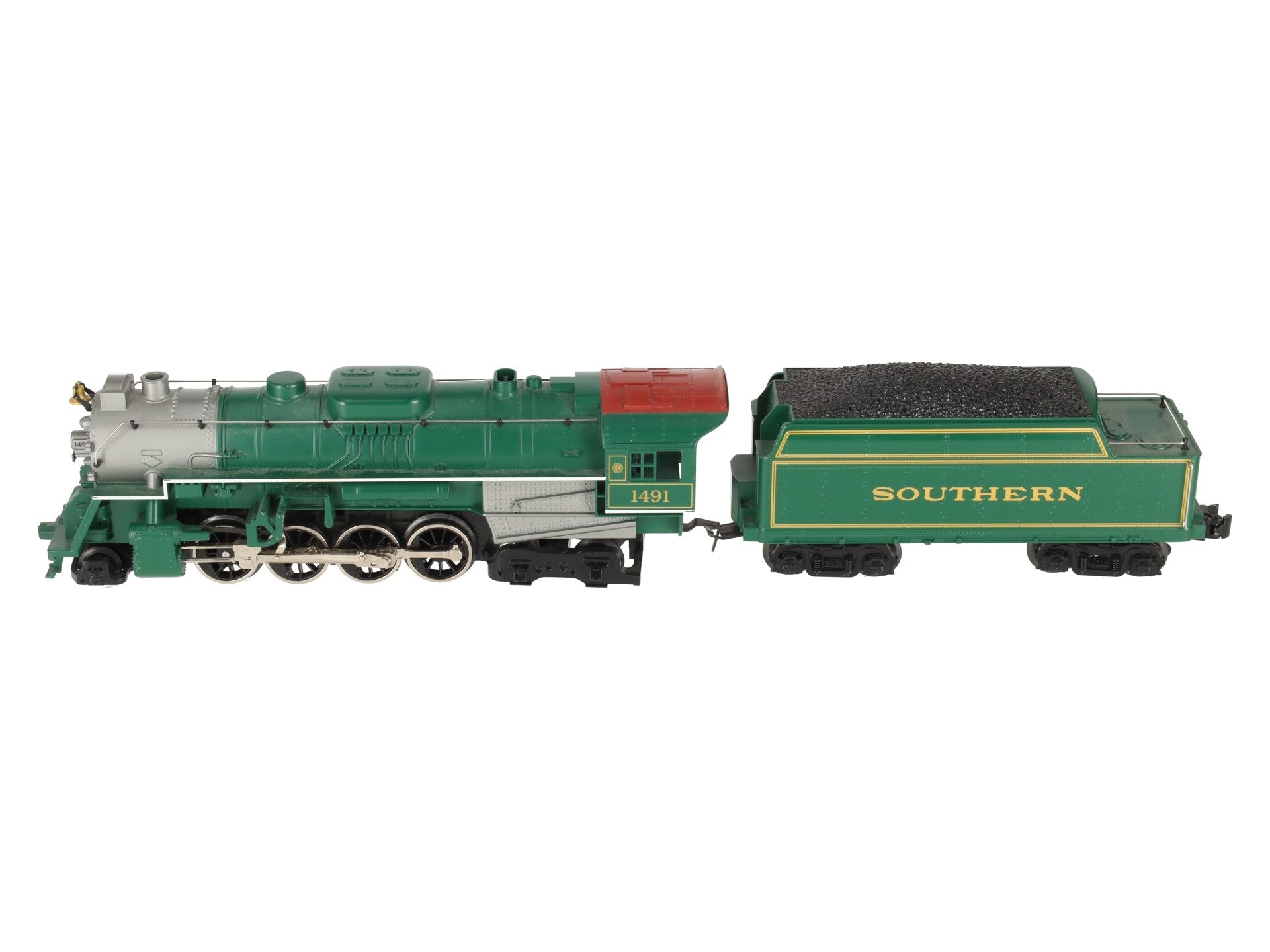 Lionel 6-28057 O Gauge Southern 4-8-2 Mountain Steam Locomotive & Tender #1491 EX