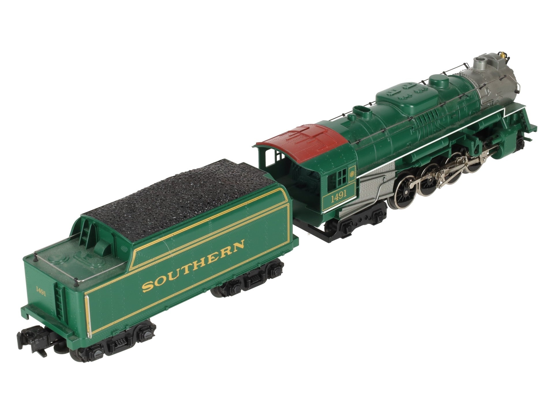 Lionel 6-28057 O Gauge Southern 4-8-2 Mountain Steam Locomotive & Tender #1491 EX