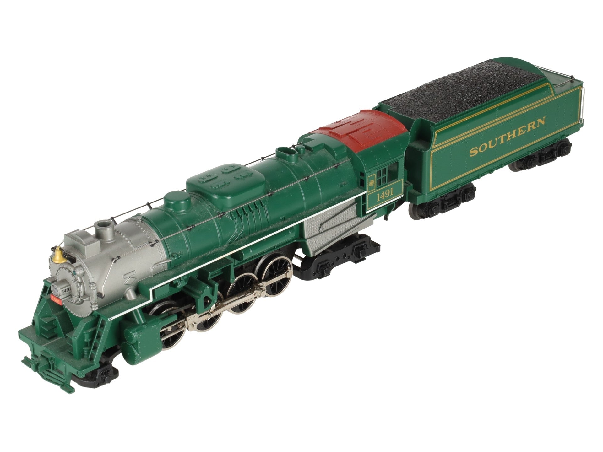 Lionel 6-28057 O Gauge Southern 4-8-2 Mountain Steam Locomotive & Tender #1491 EX