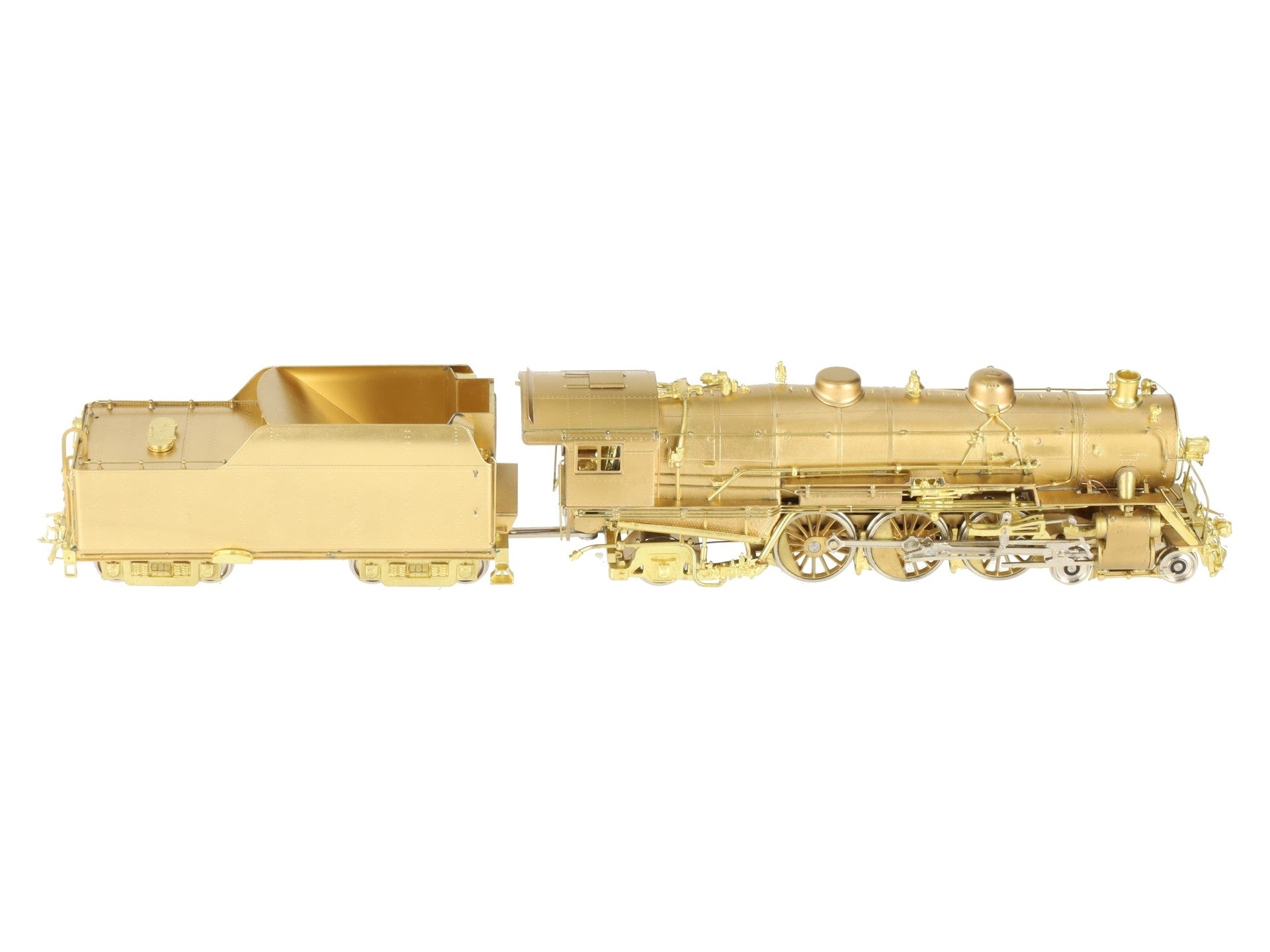 New England Rail HO Brass Rutland Railroad Class K-1 4-6-2 Steam Locomotive EX/Box