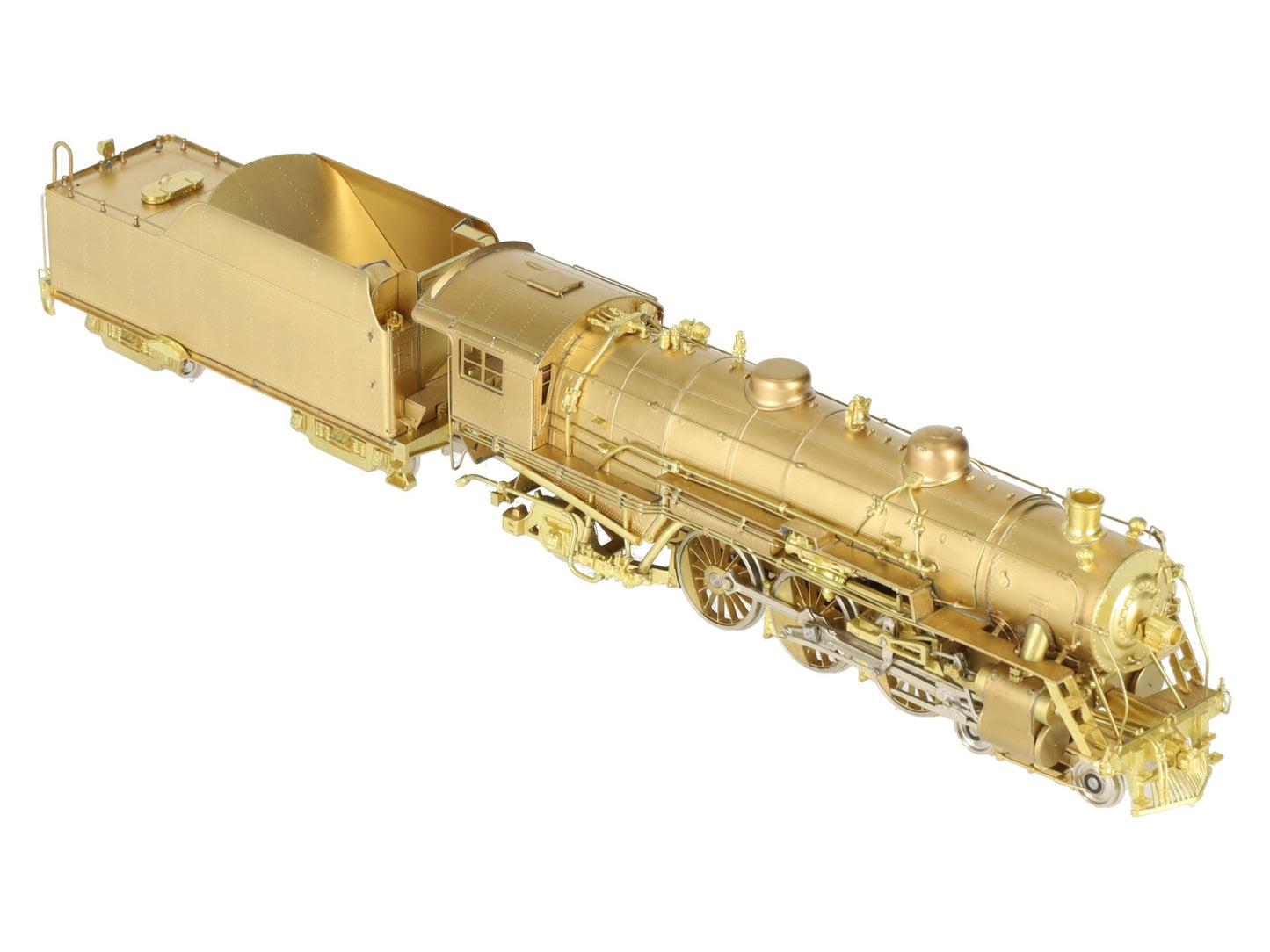 New England Rail HO Brass Rutland Railroad Class K-1 4-6-2 Steam Locomotive EX/Box