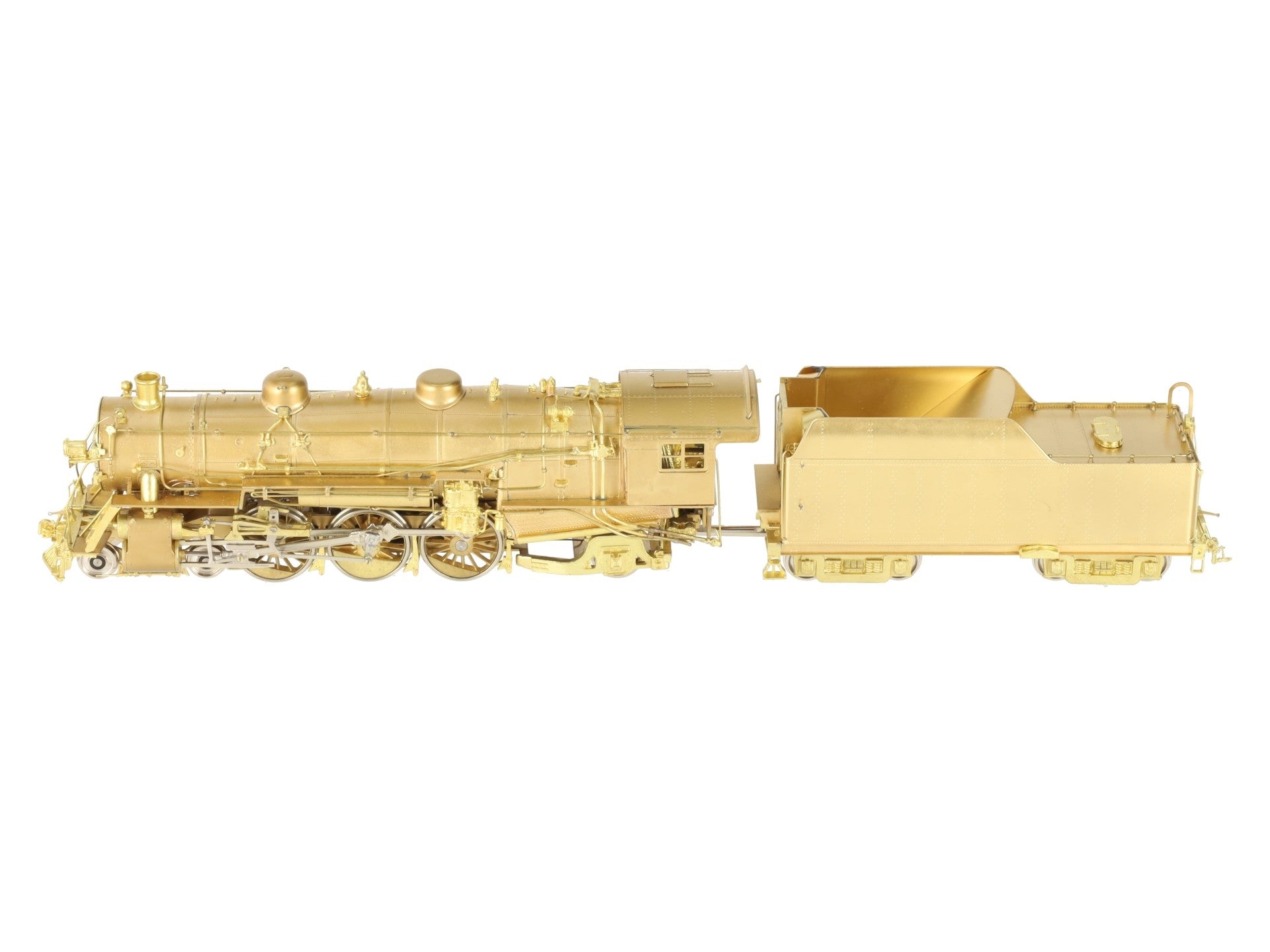 New England Rail HO Brass Rutland Railroad Class K-1 4-6-2 Steam Locomotive EX/Box