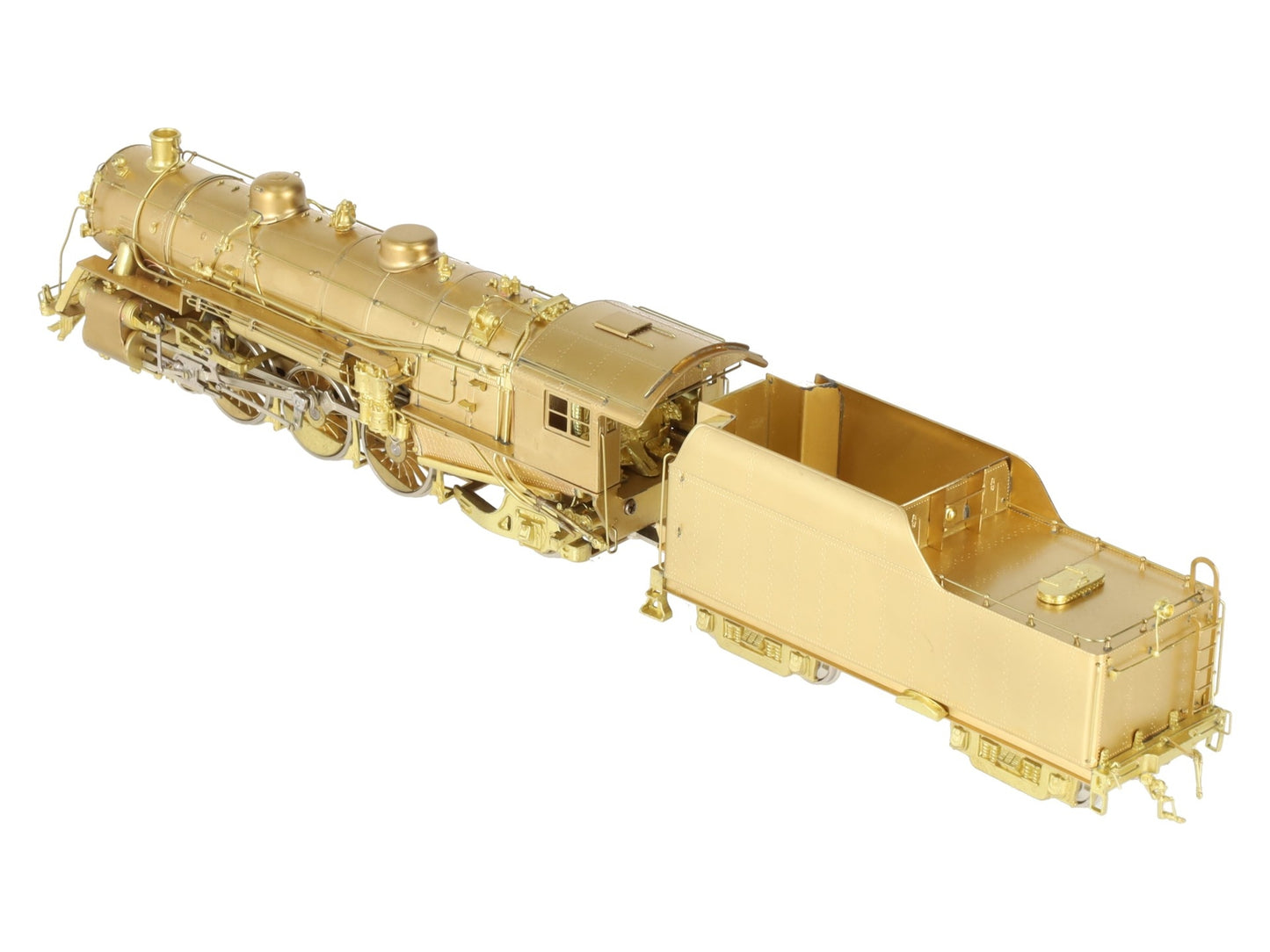 New England Rail HO Brass Rutland Railroad Class K-1 4-6-2 Steam Locomotive EX/Box
