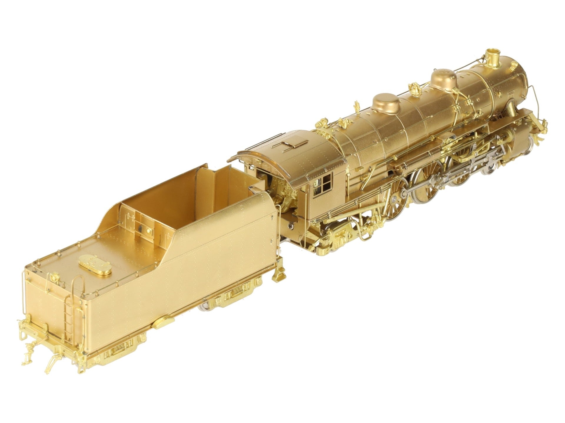 New England Rail HO Brass Rutland Railroad Class K-1 4-6-2 Steam Locomotive EX/Box