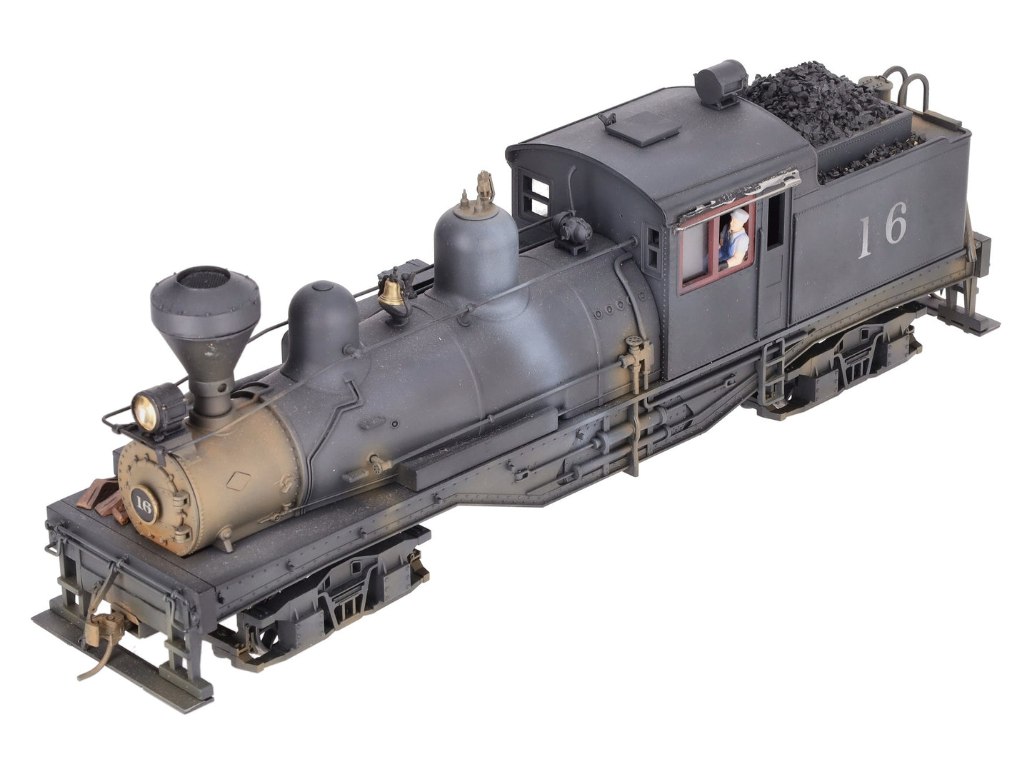 K-Line KS3400-0001 O Scale Customized Shay Locomotive #16 (2-Rail) - Painted/Box