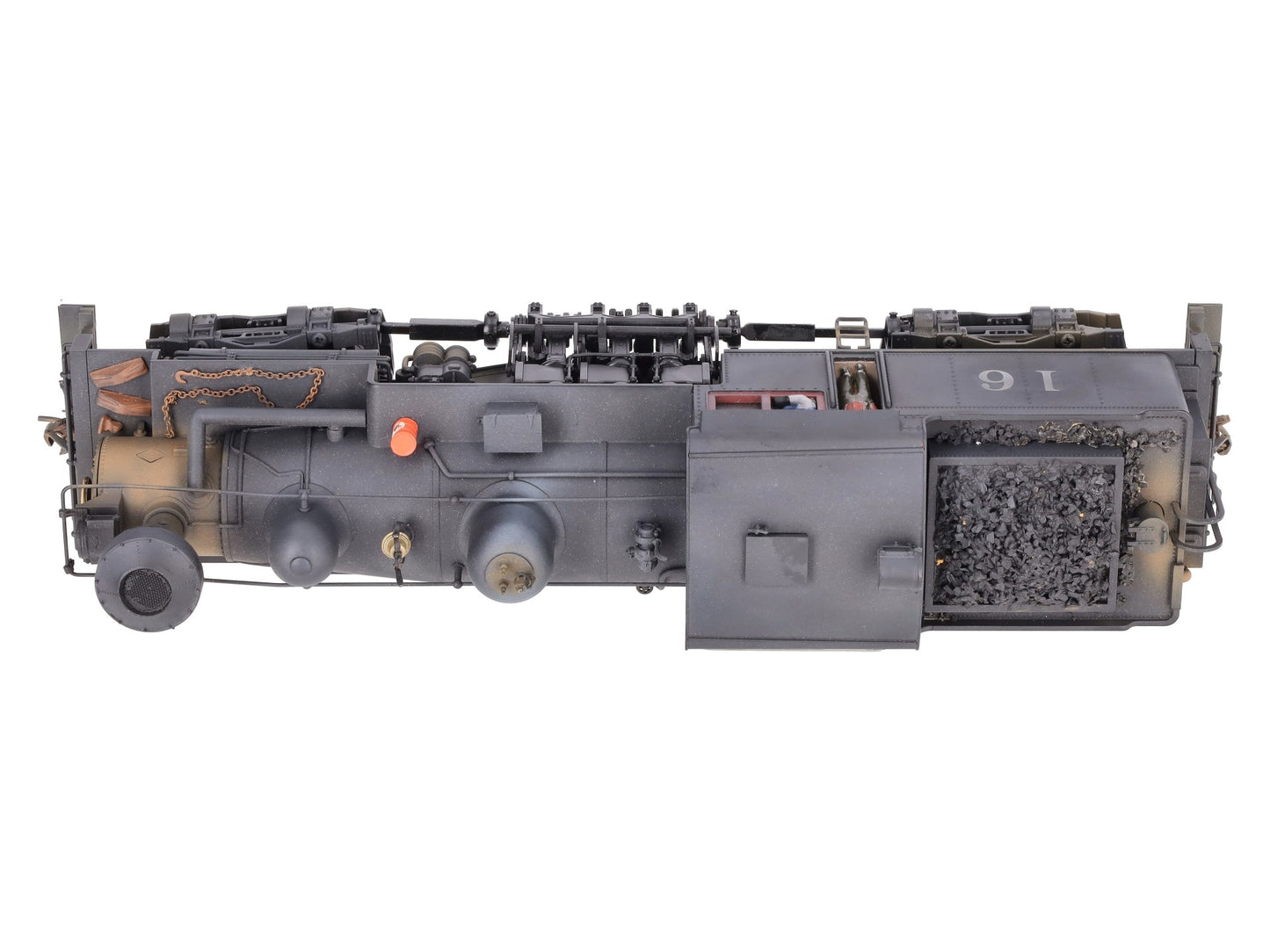 K-Line KS3400-0001 O Scale Customized Shay Locomotive #16 (2-Rail) - Painted/Box